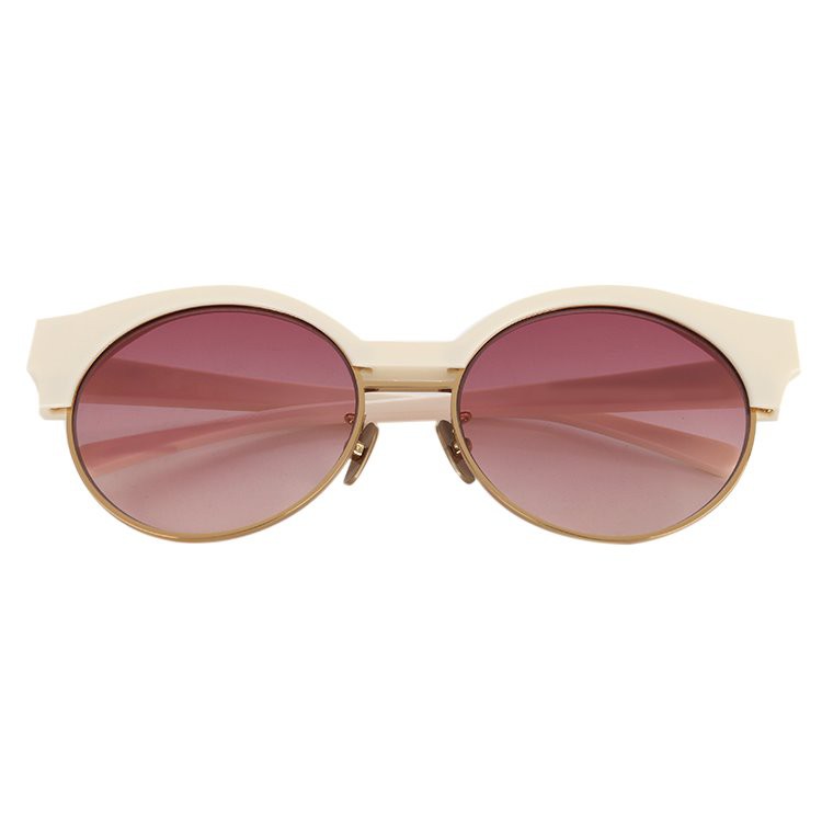 White Sunglasses For Round Face